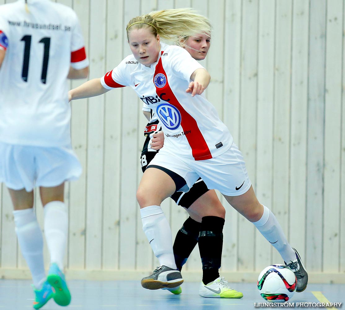 Skövde KIK-Täby FK SM-FINAL 3-4,dam,Hammarö Arena,Karlstad,Sverige,Futsal,,2015,104405