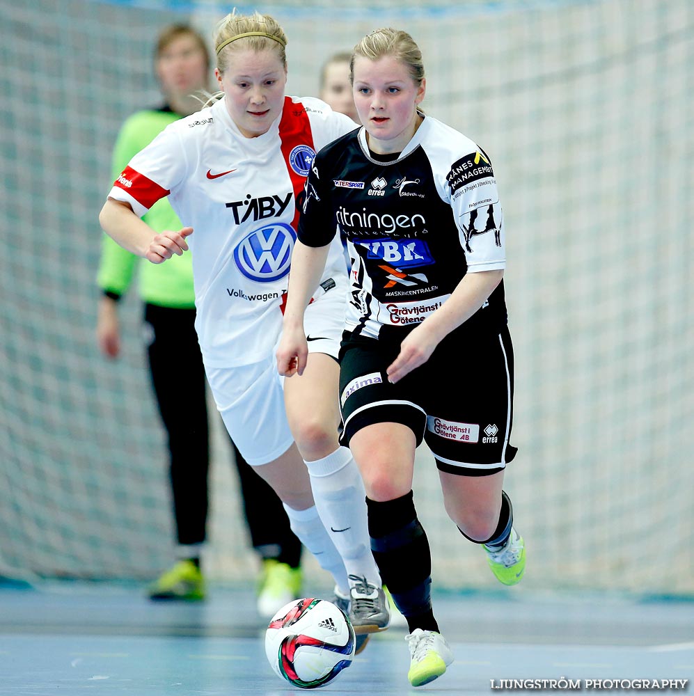Skövde KIK-Täby FK SM-FINAL 3-4,dam,Hammarö Arena,Karlstad,Sverige,Futsal,,2015,104406
