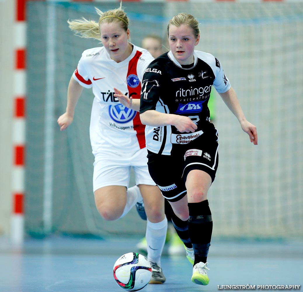 Skövde KIK-Täby FK SM-FINAL 3-4,dam,Hammarö Arena,Karlstad,Sverige,Futsal,,2015,104407