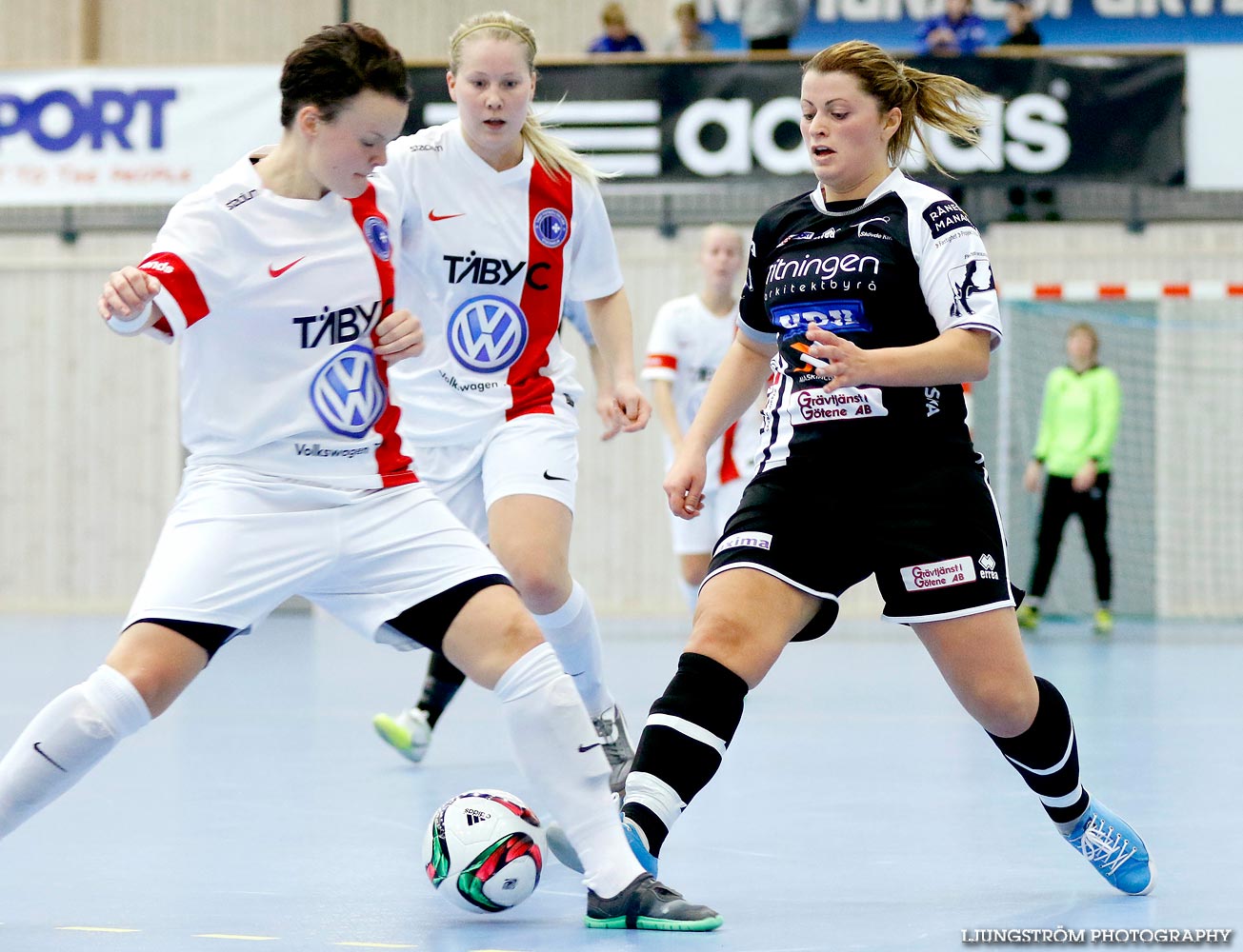 Skövde KIK-Täby FK SM-FINAL 3-4,dam,Hammarö Arena,Karlstad,Sverige,Futsal,,2015,104408