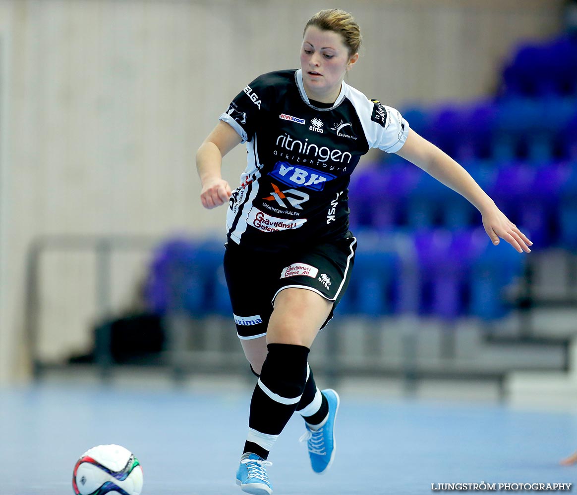 Skövde KIK-Täby FK SM-FINAL 3-4,dam,Hammarö Arena,Karlstad,Sverige,Futsal,,2015,104430