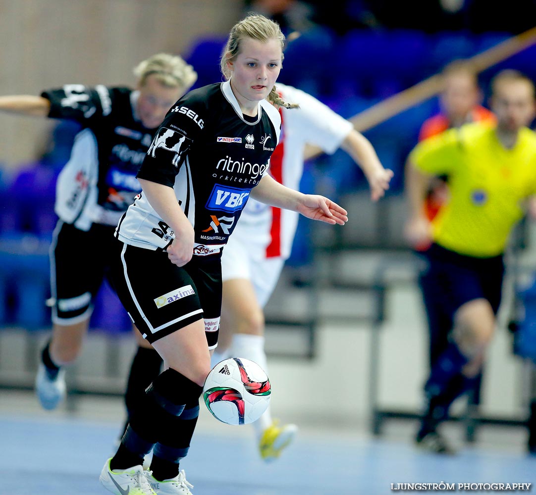 Skövde KIK-Täby FK SM-FINAL 3-4,dam,Hammarö Arena,Karlstad,Sverige,Futsal,,2015,104432