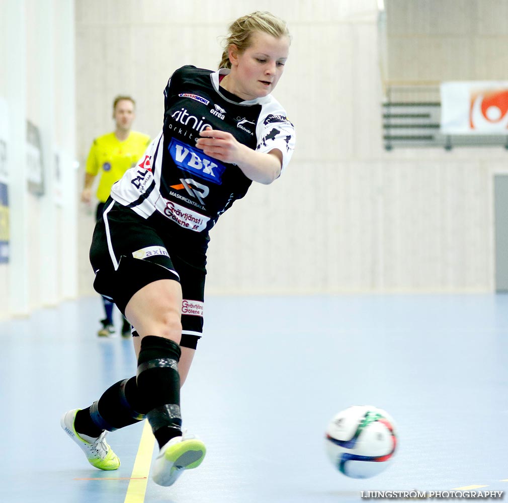 Skövde KIK-Täby FK SM-FINAL 3-4,dam,Hammarö Arena,Karlstad,Sverige,Futsal,,2015,104434