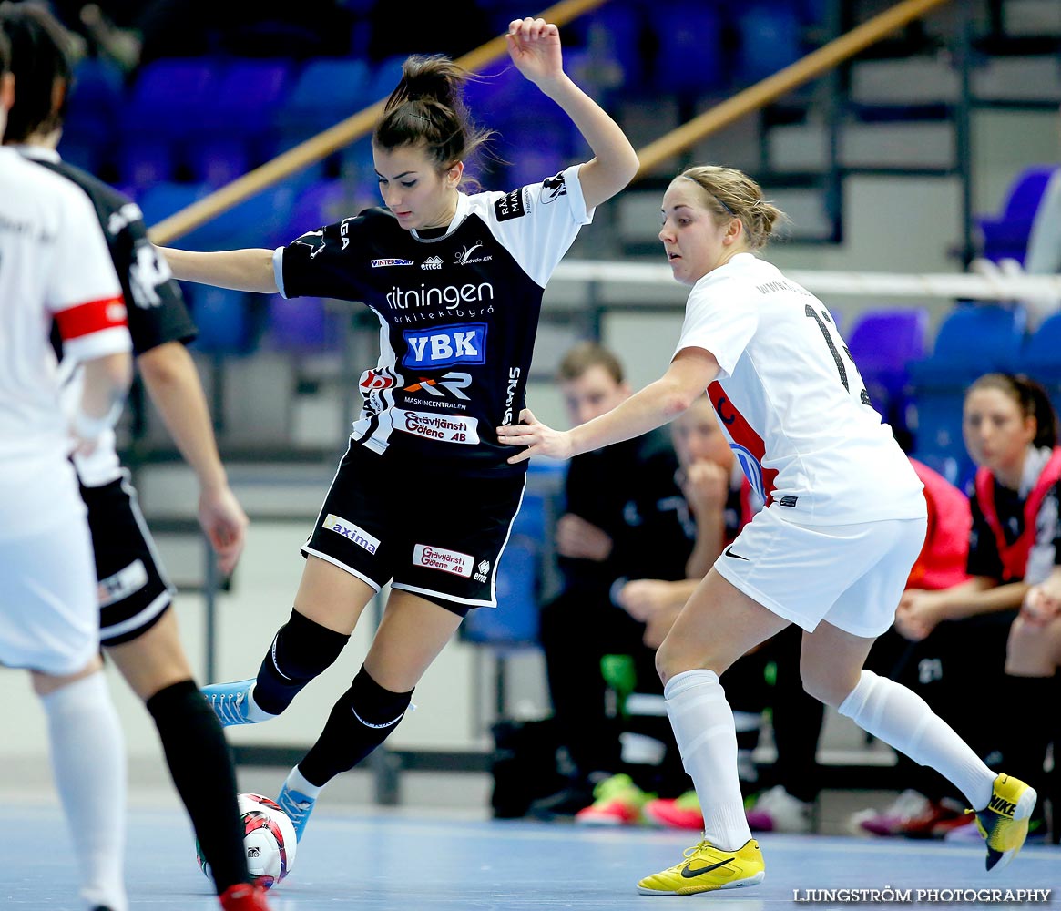 Skövde KIK-Täby FK SM-FINAL 3-4,dam,Hammarö Arena,Karlstad,Sverige,Futsal,,2015,104446