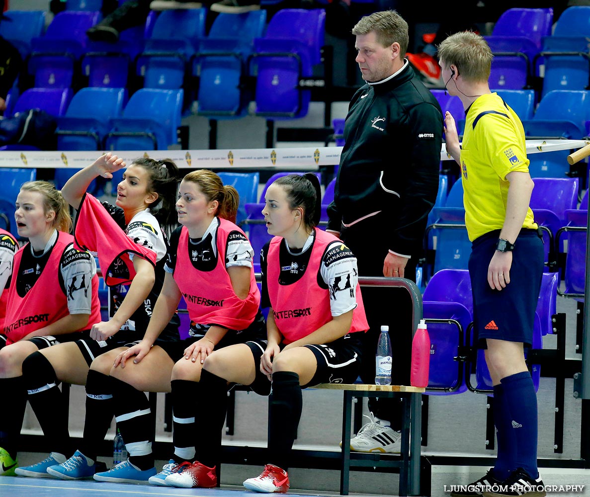 Skövde KIK-Täby FK SM-FINAL 3-4,dam,Hammarö Arena,Karlstad,Sverige,Futsal,,2015,104449