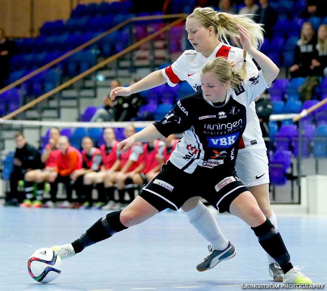Skövde KIK-Täby FK SM-FINAL 3-4,dam,Hammarö Arena,Karlstad,Sverige,Futsal,,2015,104473