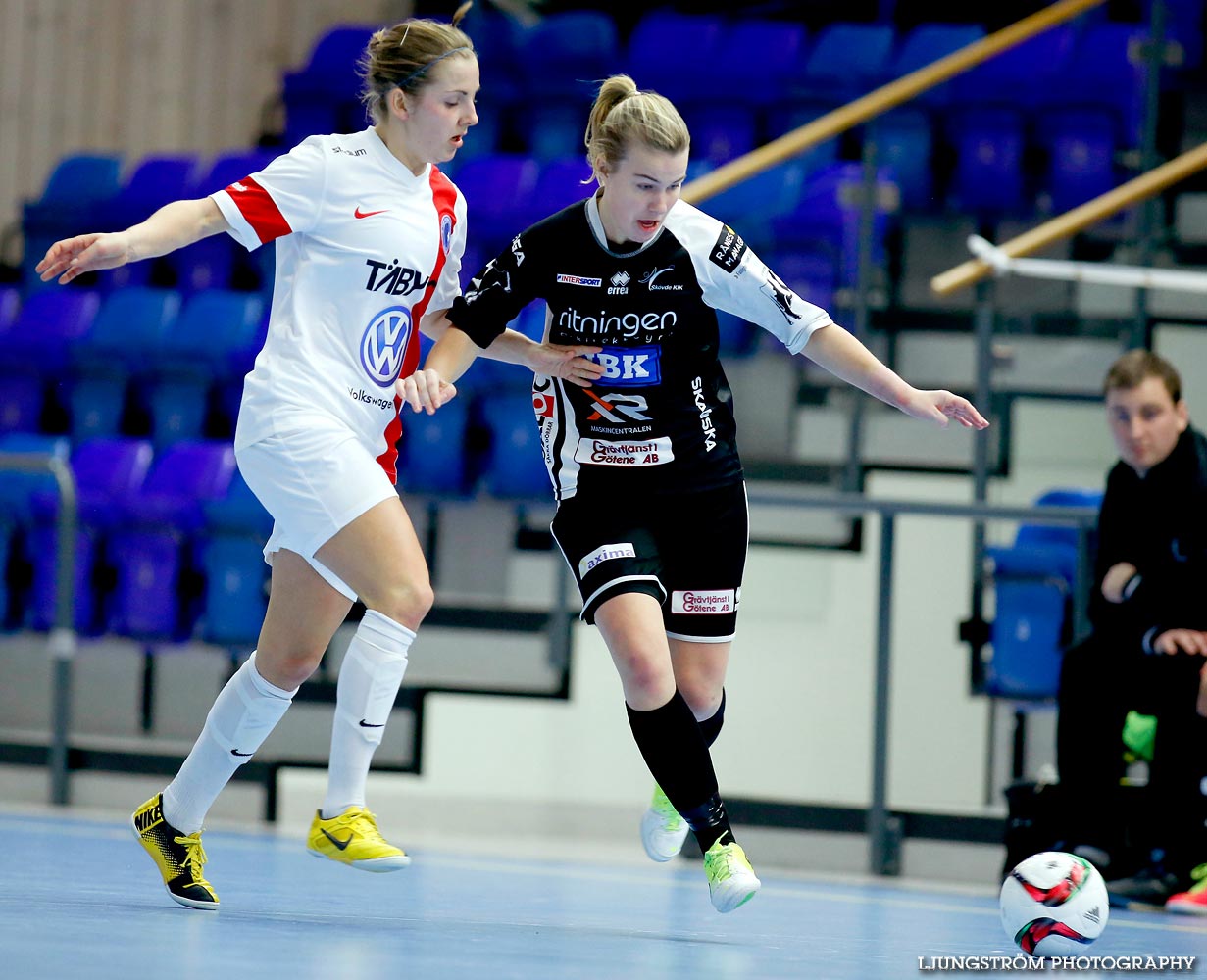 Skövde KIK-Täby FK SM-FINAL 3-4,dam,Hammarö Arena,Karlstad,Sverige,Futsal,,2015,104474