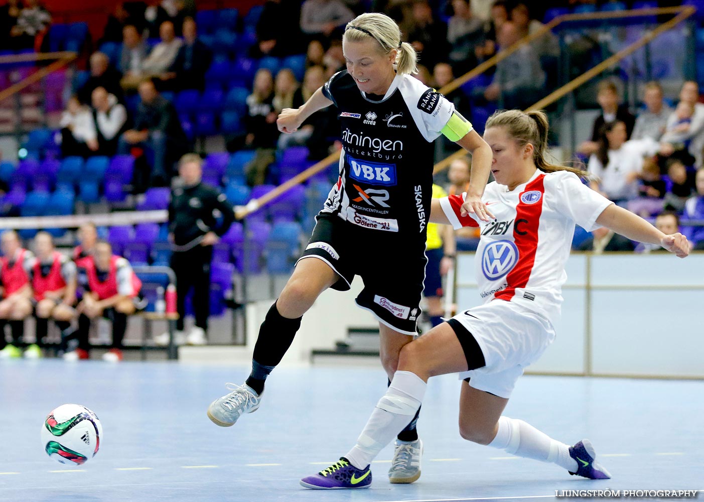 Skövde KIK-Täby FK SM-FINAL 3-4,dam,Hammarö Arena,Karlstad,Sverige,Futsal,,2015,104476