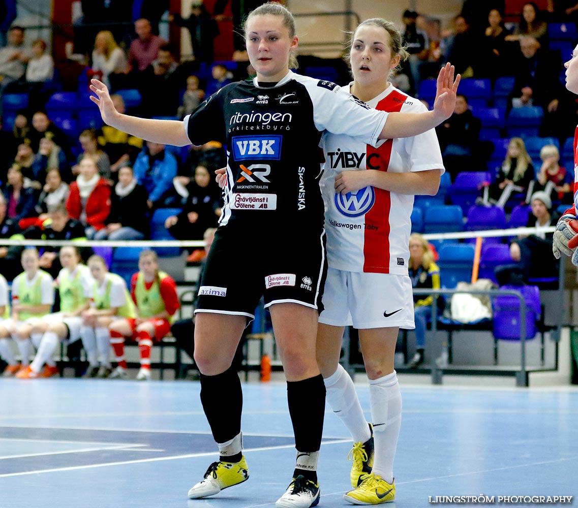 Skövde KIK-Täby FK SM-FINAL 3-4,dam,Hammarö Arena,Karlstad,Sverige,Futsal,,2015,104478