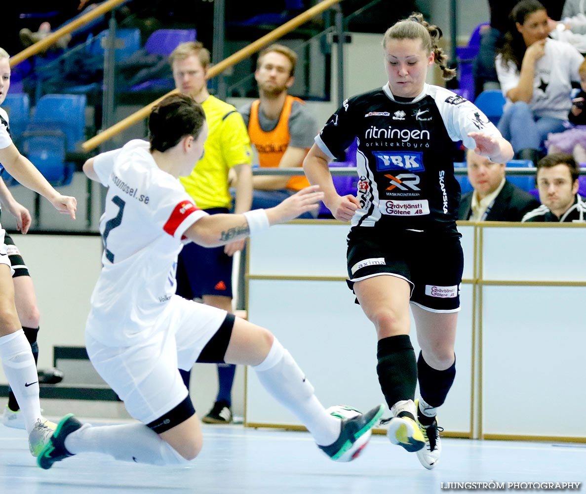 Skövde KIK-Täby FK SM-FINAL 3-4,dam,Hammarö Arena,Karlstad,Sverige,Futsal,,2015,104484