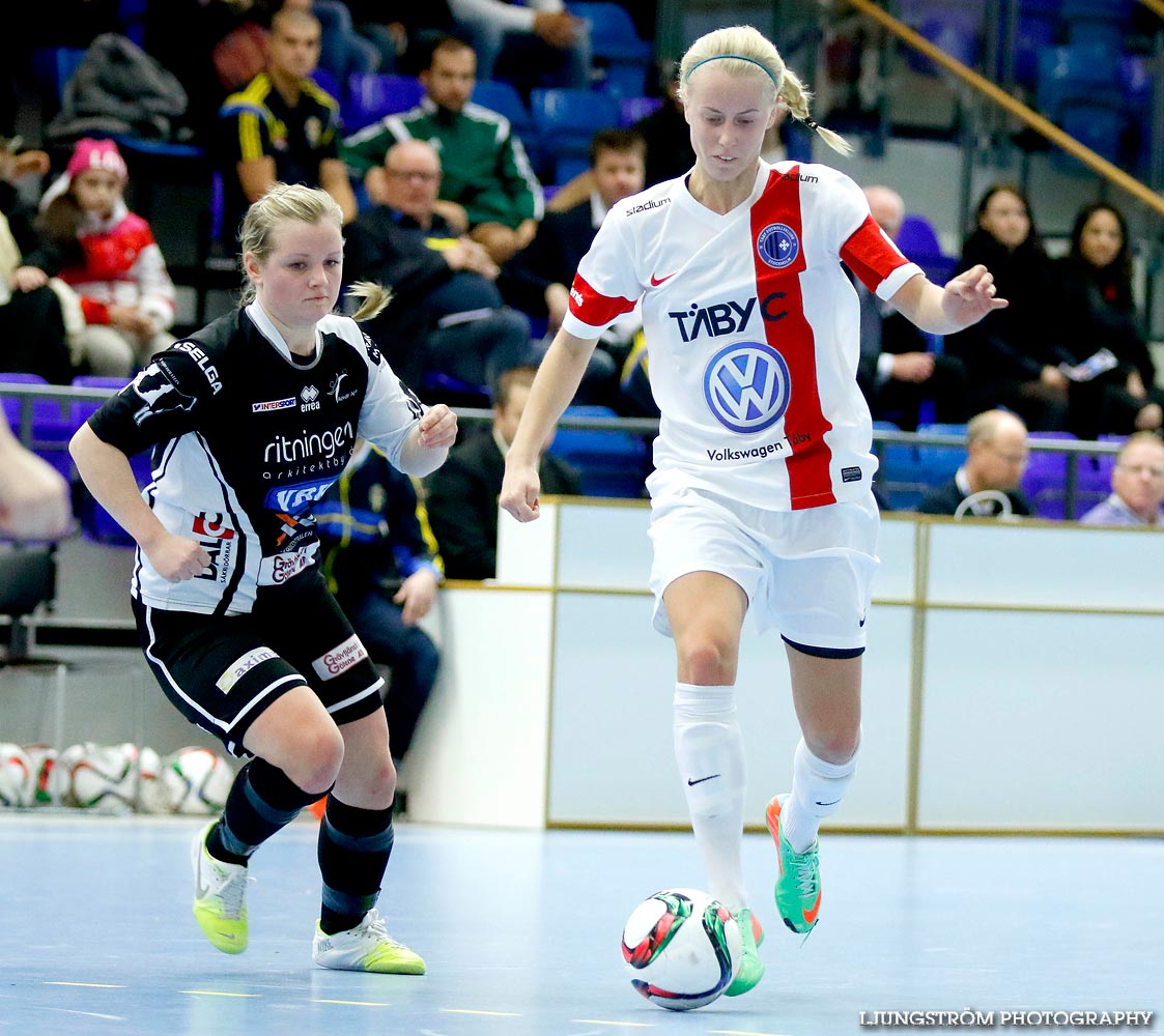 Skövde KIK-Täby FK SM-FINAL 3-4,dam,Hammarö Arena,Karlstad,Sverige,Futsal,,2015,104505