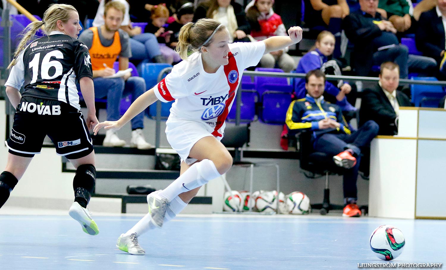 Skövde KIK-Täby FK SM-FINAL 3-4,dam,Hammarö Arena,Karlstad,Sverige,Futsal,,2015,104509