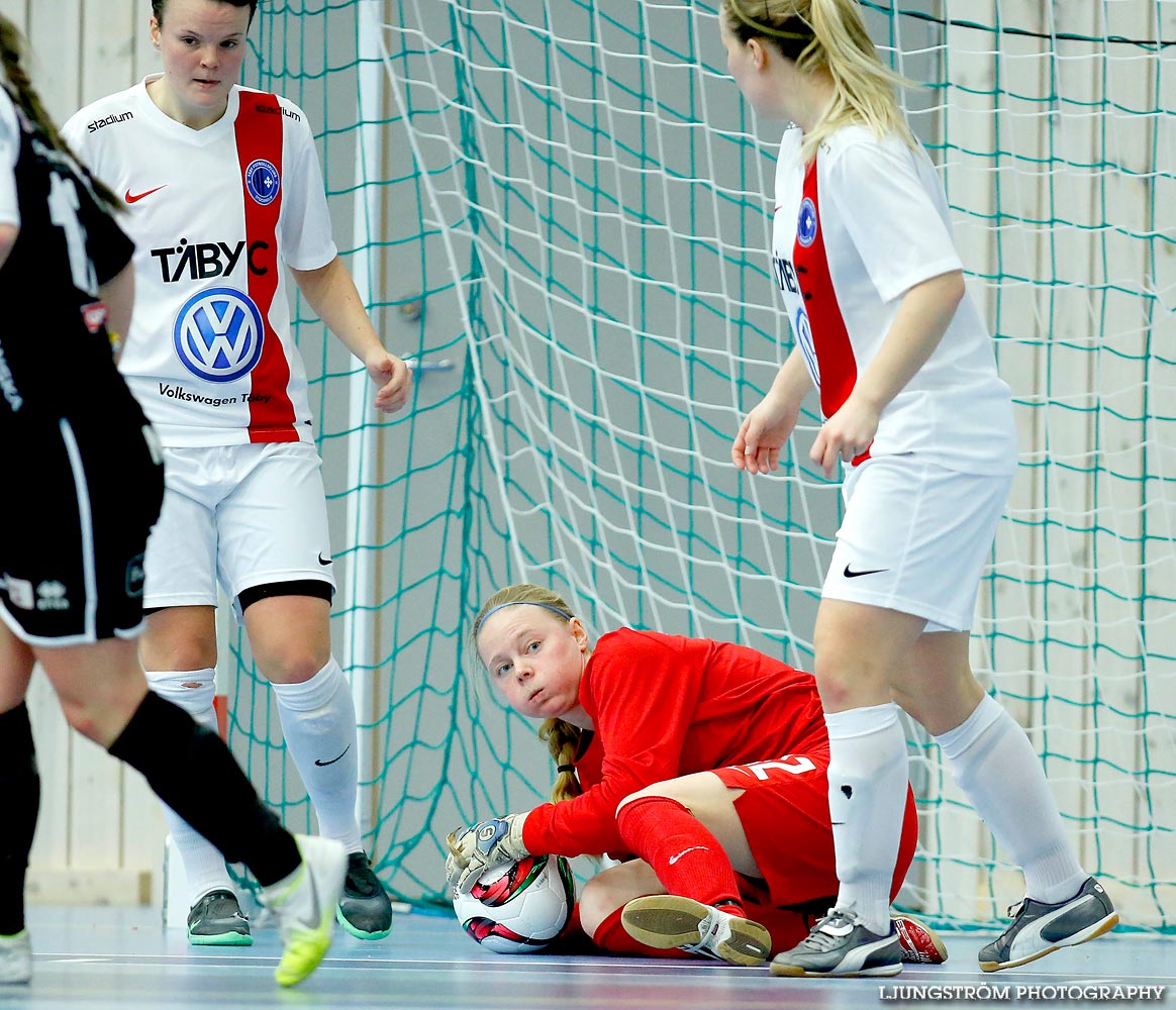 Skövde KIK-Täby FK SM-FINAL 3-4,dam,Hammarö Arena,Karlstad,Sverige,Futsal,,2015,104513