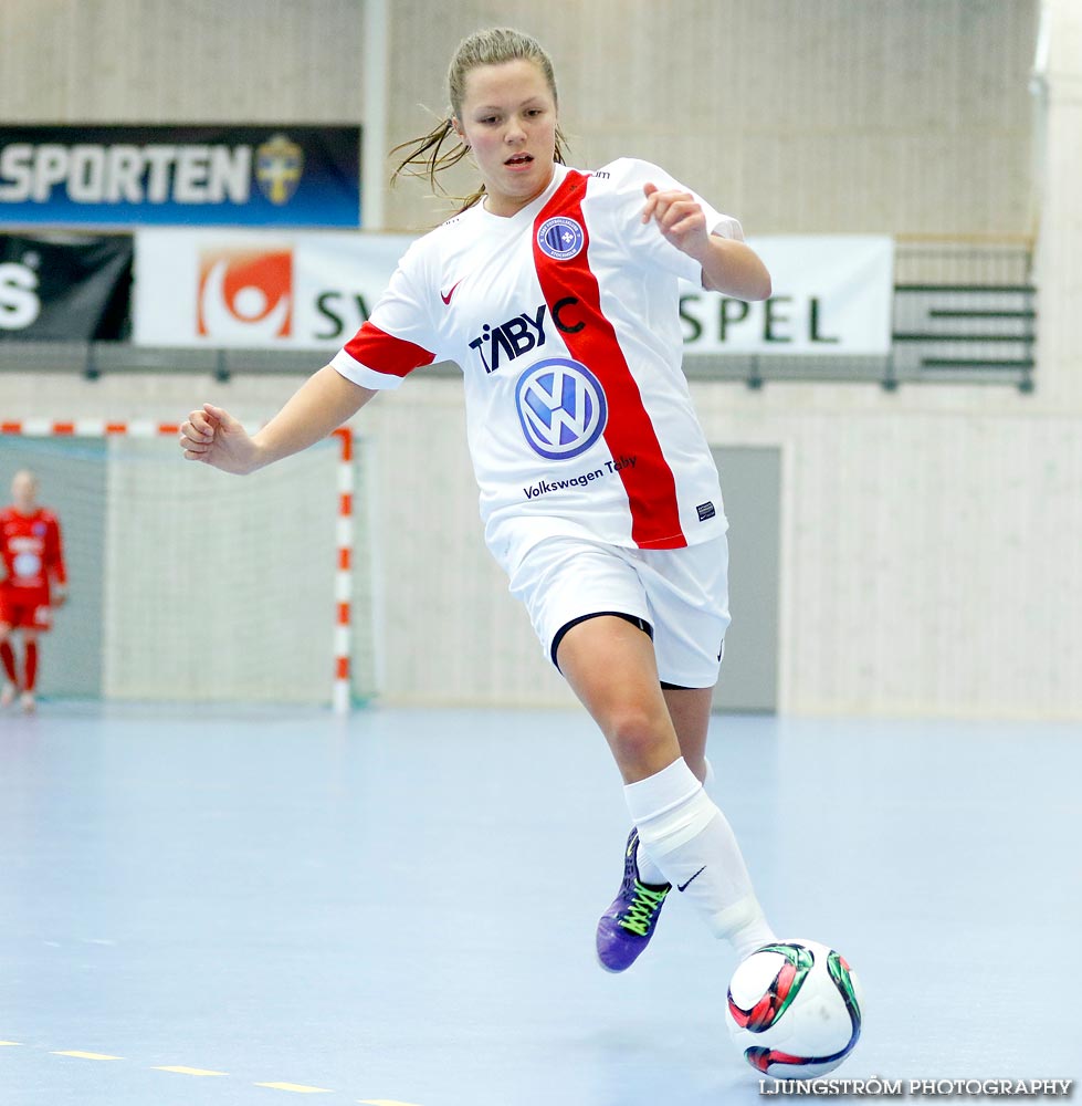 Skövde KIK-Täby FK SM-FINAL 3-4,dam,Hammarö Arena,Karlstad,Sverige,Futsal,,2015,104519