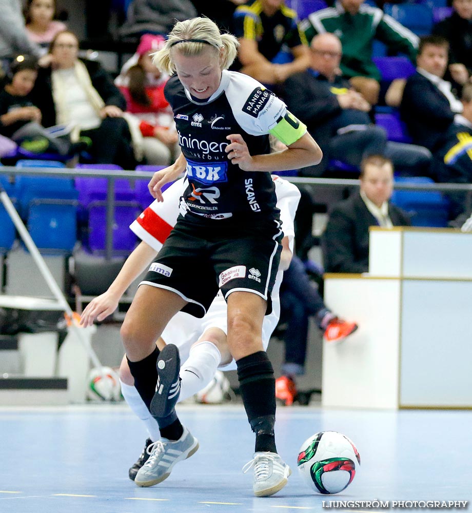 Skövde KIK-Täby FK SM-FINAL 3-4,dam,Hammarö Arena,Karlstad,Sverige,Futsal,,2015,104520