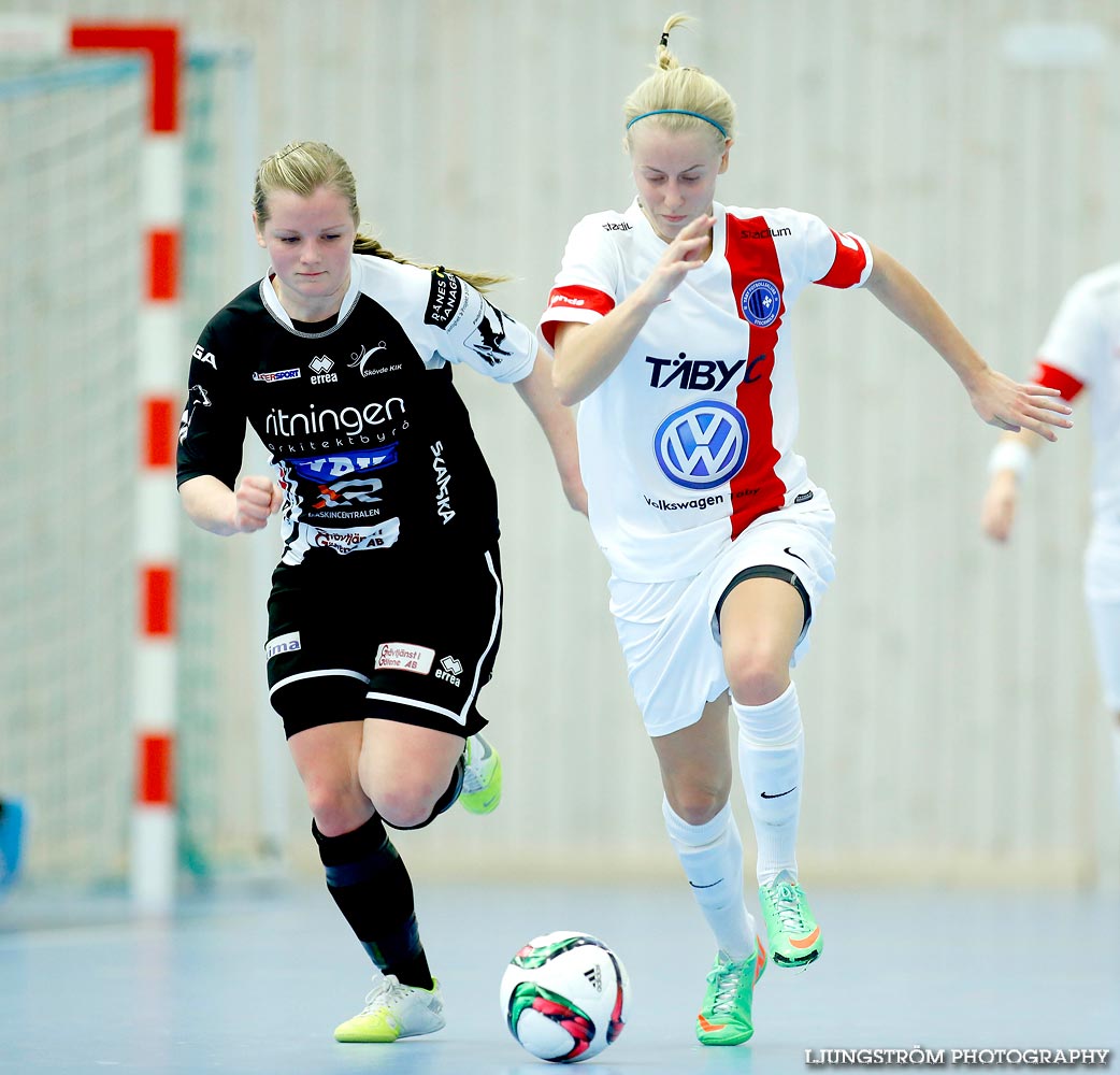 Skövde KIK-Täby FK SM-FINAL 3-4,dam,Hammarö Arena,Karlstad,Sverige,Futsal,,2015,104534