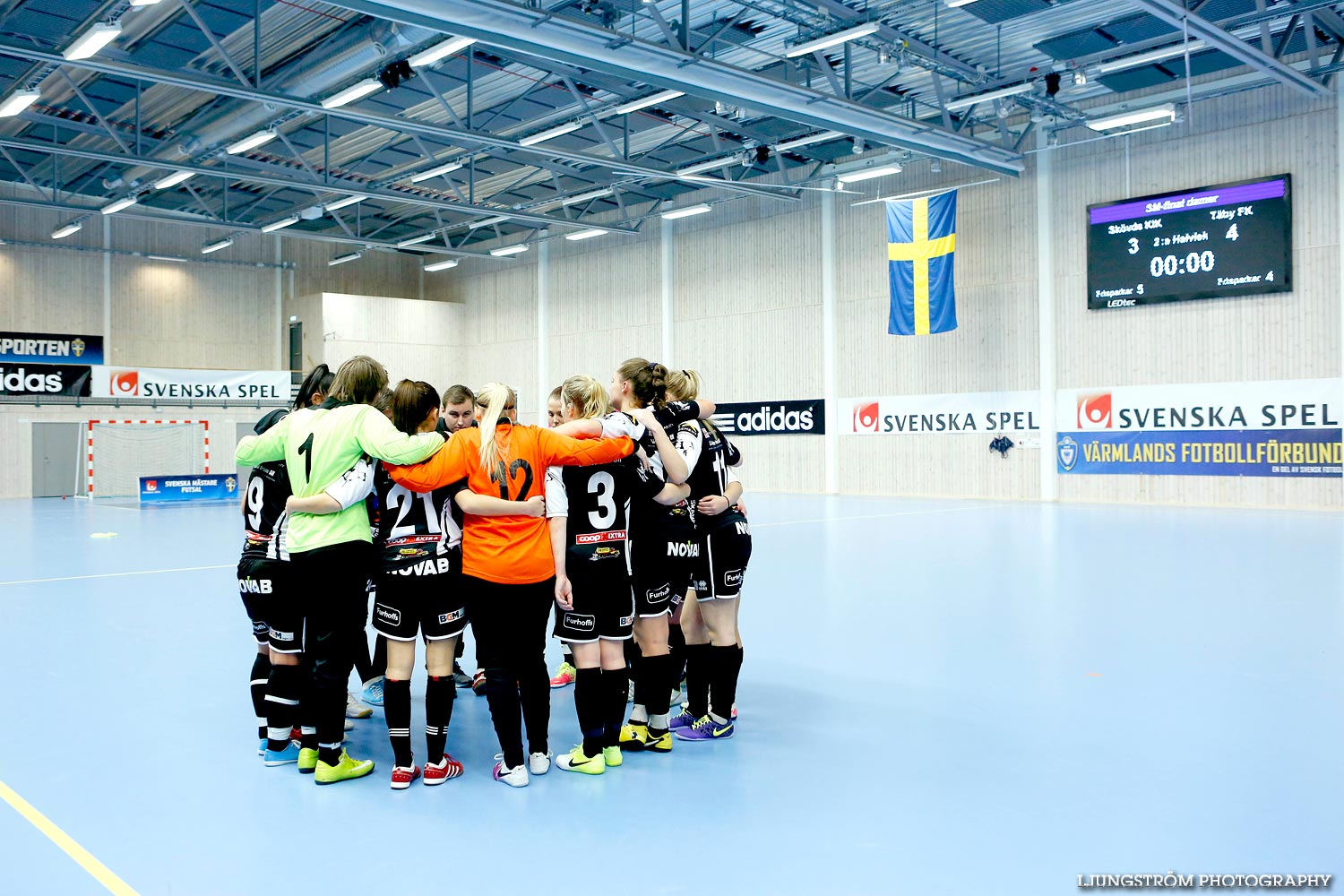 Skövde KIK-Täby FK SM-FINAL 3-4,dam,Hammarö Arena,Karlstad,Sverige,Futsal,,2015,104550
