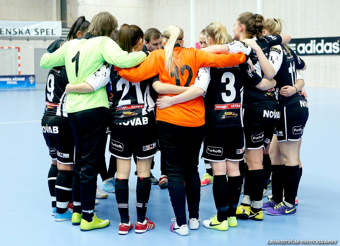 Skövde KIK-Täby FK SM-FINAL 3-4,dam,Hammarö Arena,Karlstad,Sverige,Futsal,,2015,104551