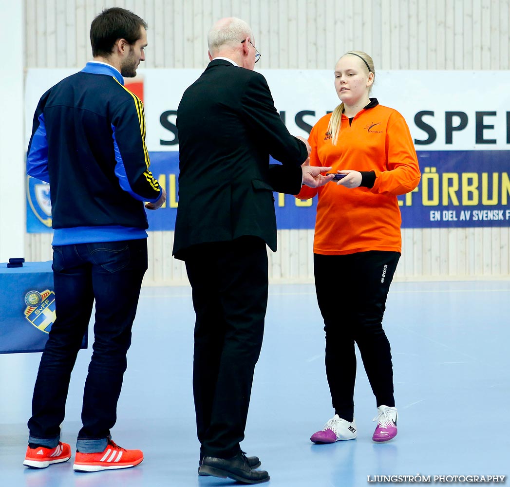 Skövde KIK-Täby FK SM-FINAL 3-4,dam,Hammarö Arena,Karlstad,Sverige,Futsal,,2015,104565