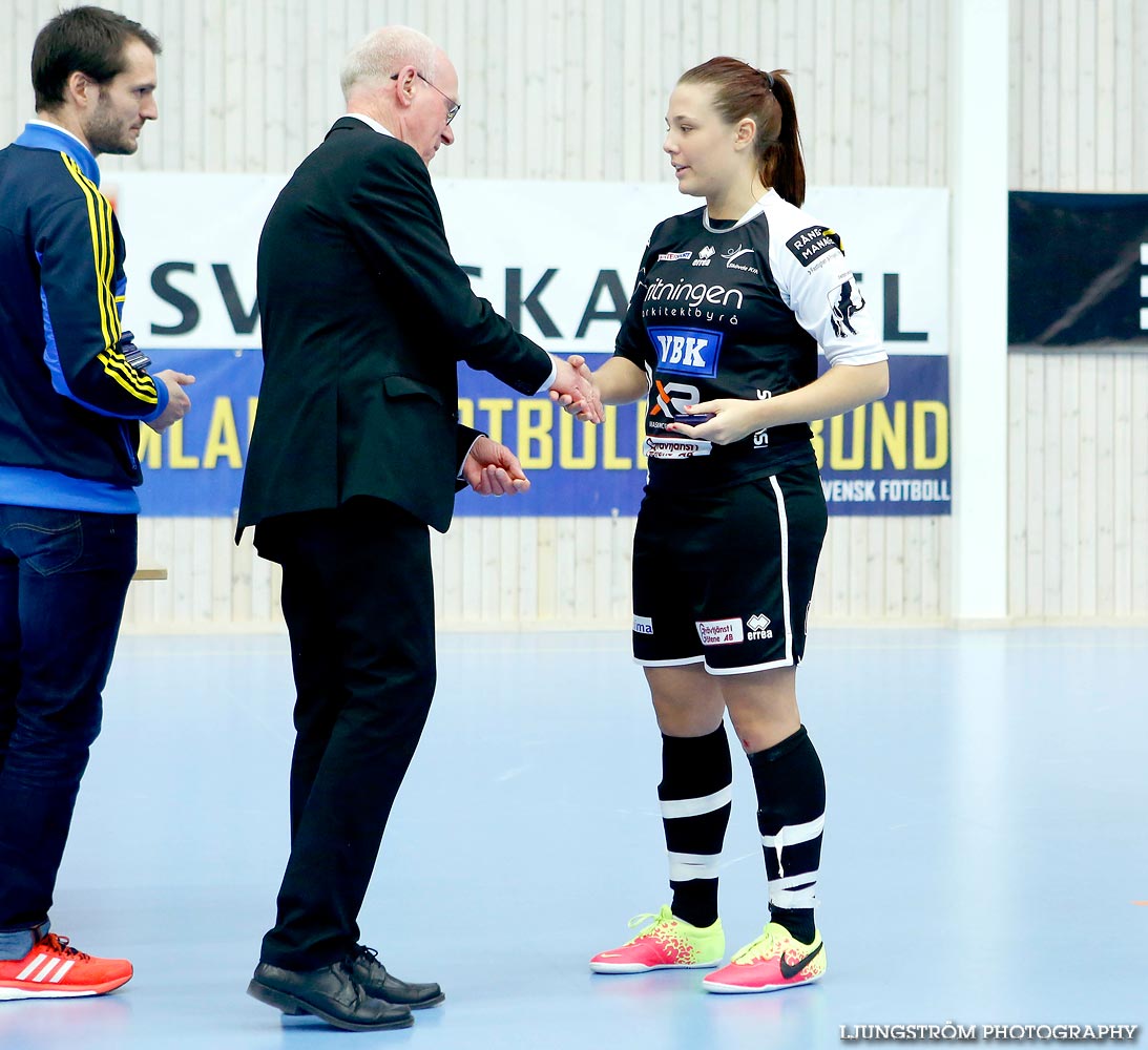 Skövde KIK-Täby FK SM-FINAL 3-4,dam,Hammarö Arena,Karlstad,Sverige,Futsal,,2015,104570