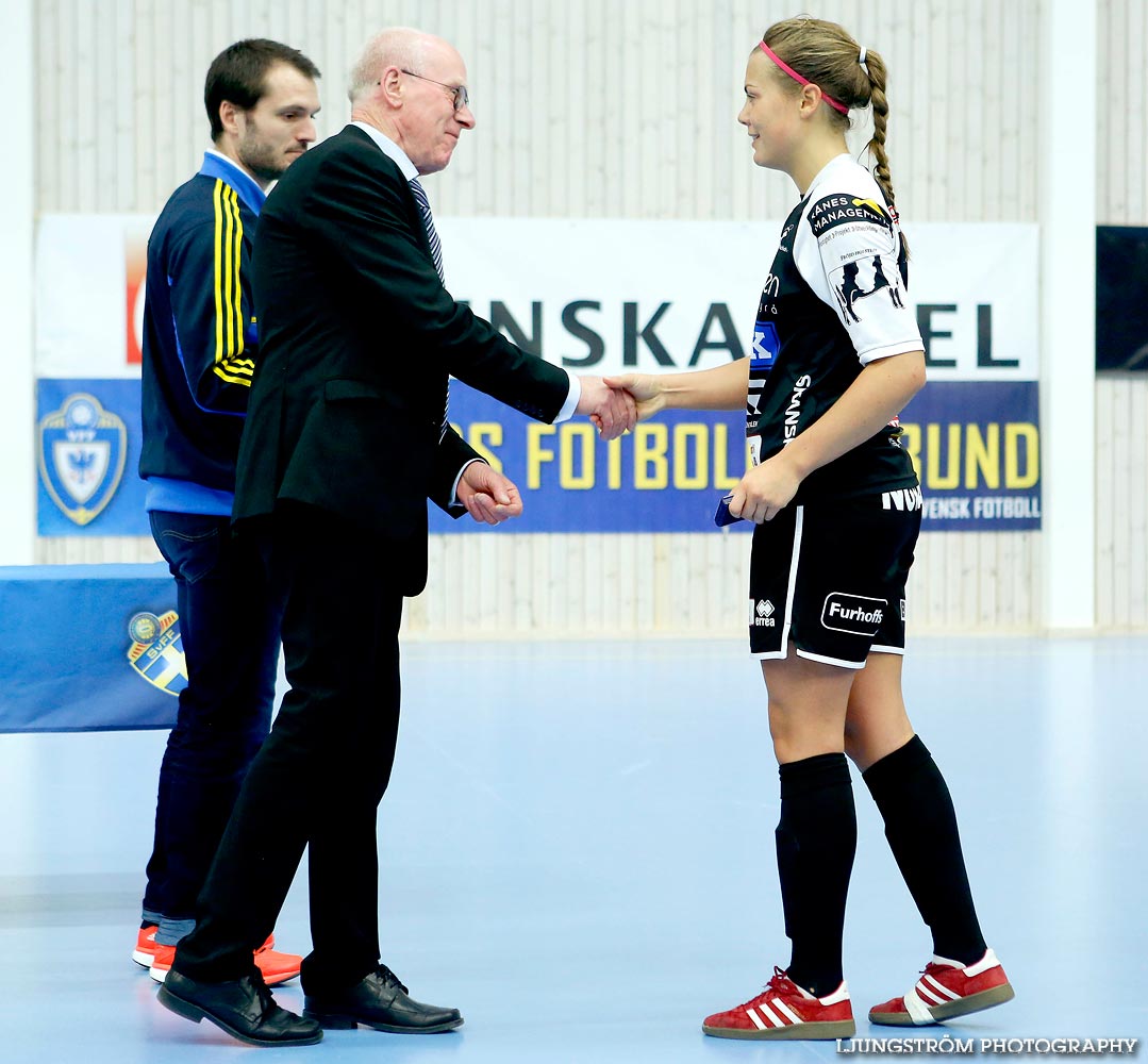 Skövde KIK-Täby FK SM-FINAL 3-4,dam,Hammarö Arena,Karlstad,Sverige,Futsal,,2015,104575