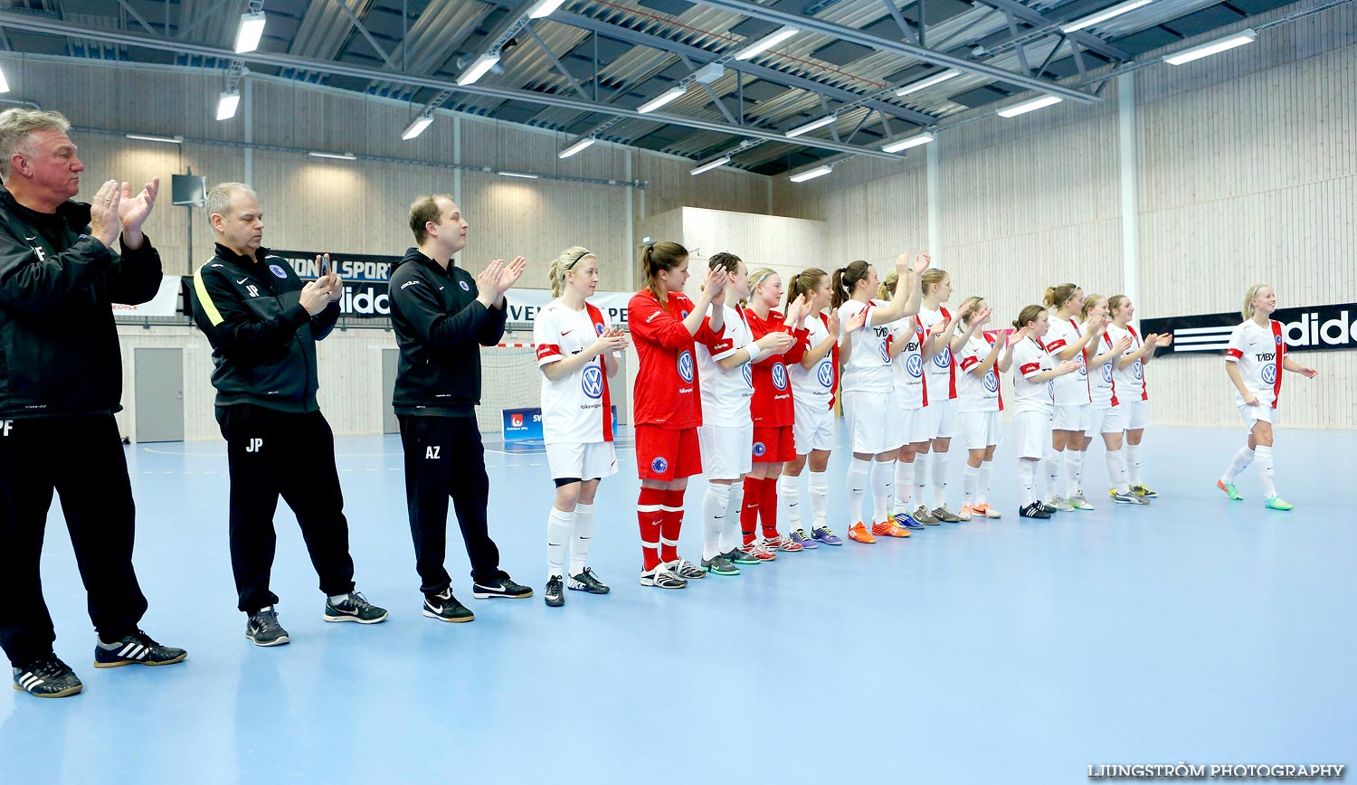 Skövde KIK-Täby FK SM-FINAL 3-4,dam,Hammarö Arena,Karlstad,Sverige,Futsal,,2015,104580
