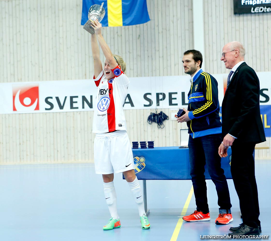Skövde KIK-Täby FK SM-FINAL 3-4,dam,Hammarö Arena,Karlstad,Sverige,Futsal,,2015,104582