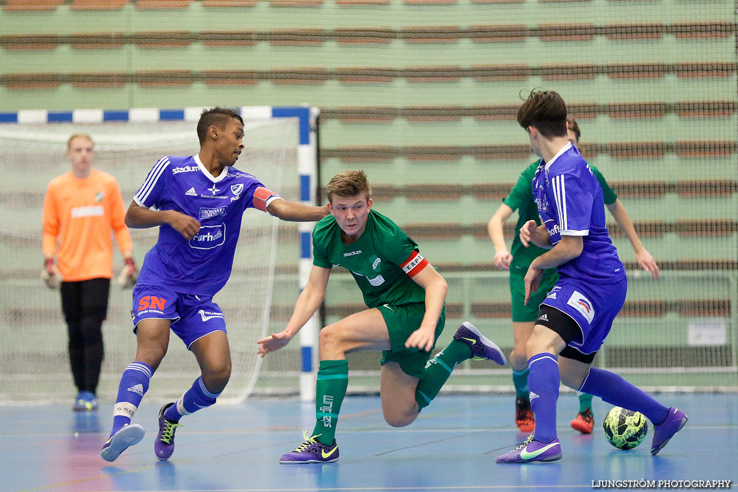 Skövde Futsalcup Herrjuniorer IFK Skövde FK-Våmbs IF,herr,Arena Skövde,Skövde,Sverige,Skövde Futsalcup 2015,Futsal,2015,124521