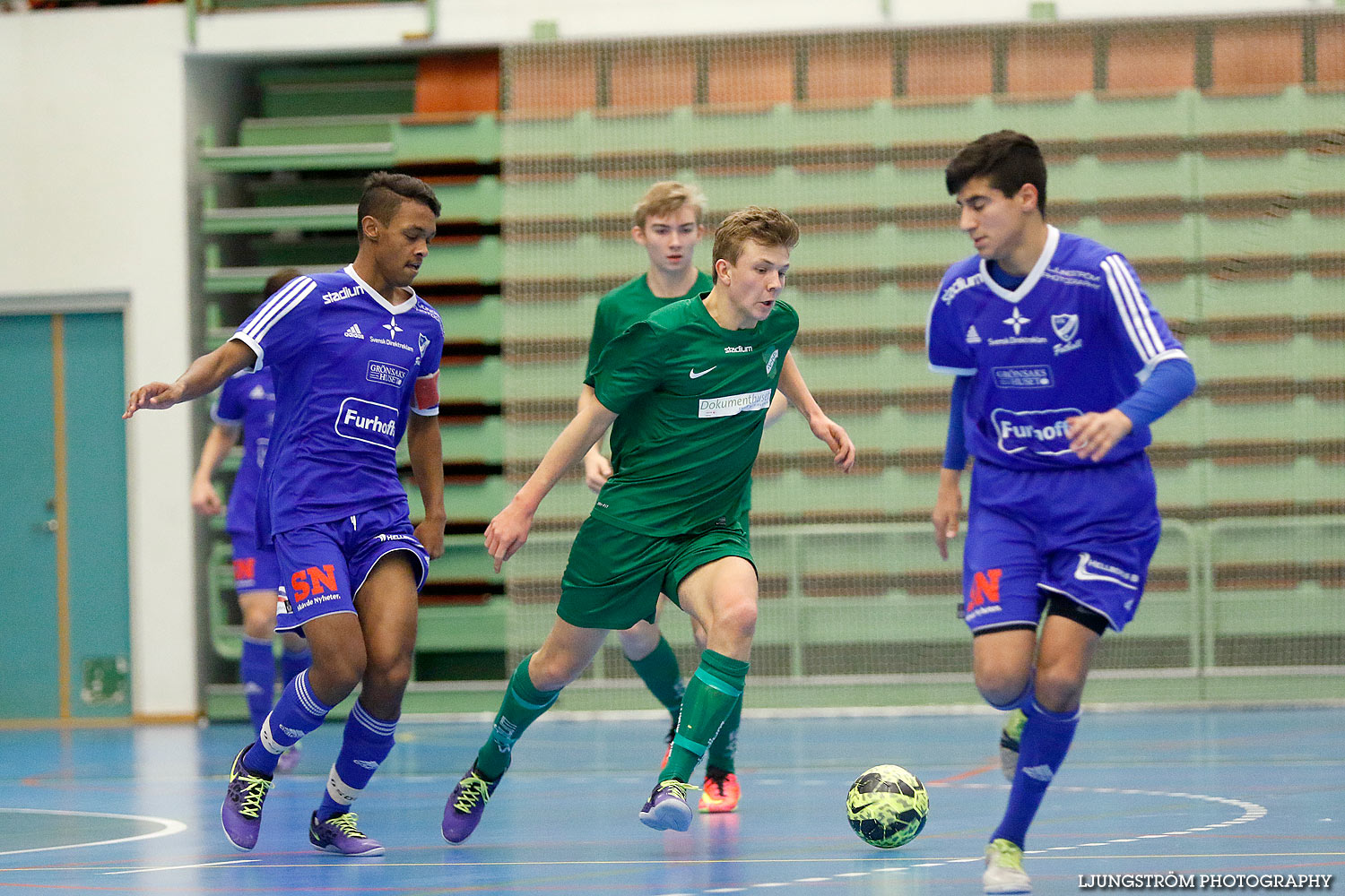 Skövde Futsalcup Herrjuniorer IFK Skövde FK-Våmbs IF,herr,Arena Skövde,Skövde,Sverige,Skövde Futsalcup 2015,Futsal,2015,124567