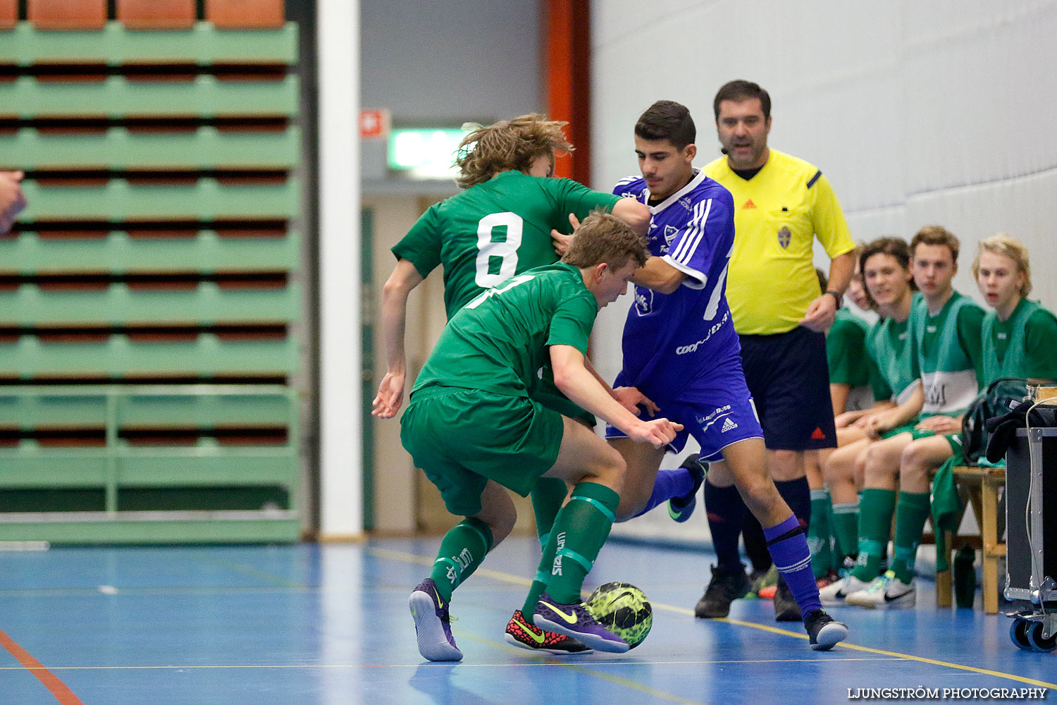 Skövde Futsalcup Herrjuniorer IFK Skövde FK-Våmbs IF,herr,Arena Skövde,Skövde,Sverige,Skövde Futsalcup 2015,Futsal,2015,124597