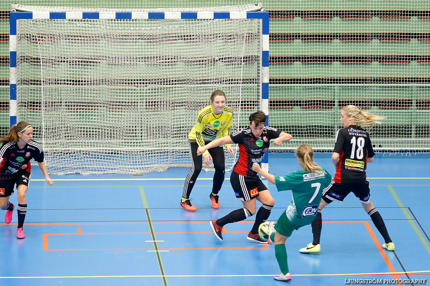 Skövde Futsalcup Damer Lidköpings FK-Våmbs IF,dam,Arena Skövde,Skövde,Sverige,Skövde Futsalcup 2015,Futsal,2015,125191