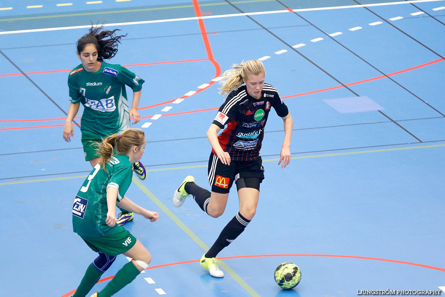 Skövde Futsalcup Damer Lidköpings FK-Våmbs IF,dam,Arena Skövde,Skövde,Sverige,Skövde Futsalcup 2015,Futsal,2015,125230