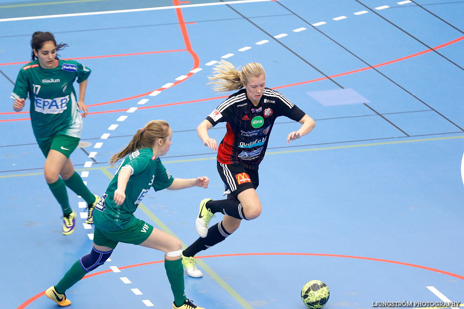 Skövde Futsalcup Damer Lidköpings FK-Våmbs IF,dam,Arena Skövde,Skövde,Sverige,Skövde Futsalcup 2015,Futsal,2015,125231