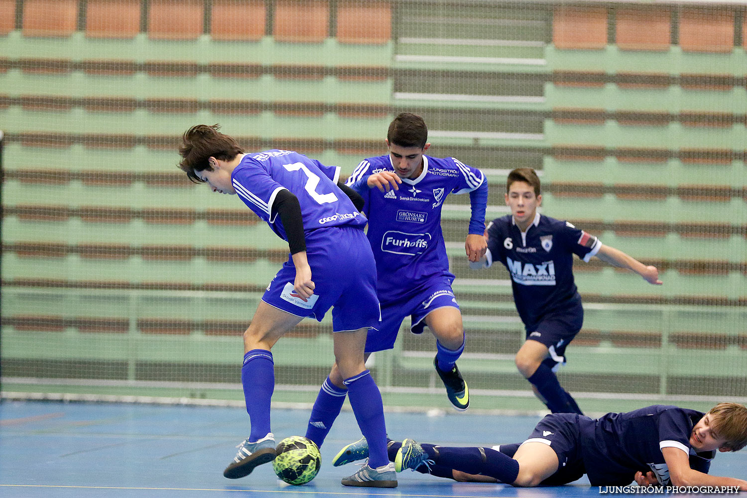 Skövde Futsalcup Herrjuniorer Köping FF 2-IFK Skövde FK,herr,Arena Skövde,Skövde,Sverige,Skövde Futsalcup 2015,Futsal,2015,125619