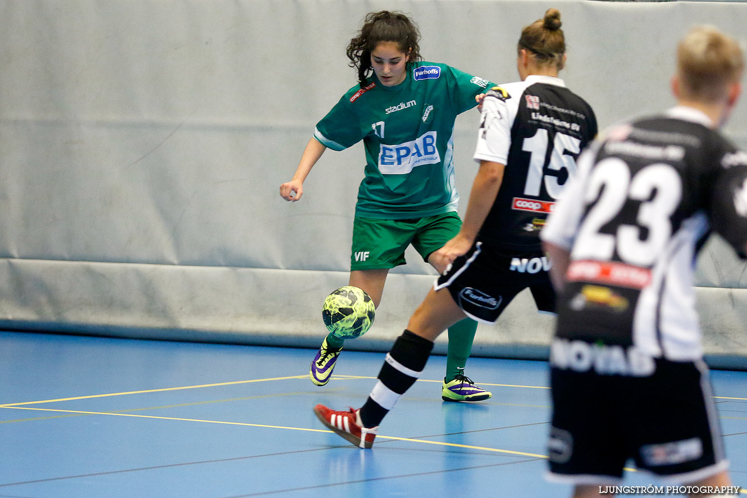 Skövde Futsalcup Damer 1/4-final Våmbs IF-Skövde KIK,dam,Arena Skövde,Skövde,Sverige,Skövde Futsalcup 2015,Futsal,2015,125758