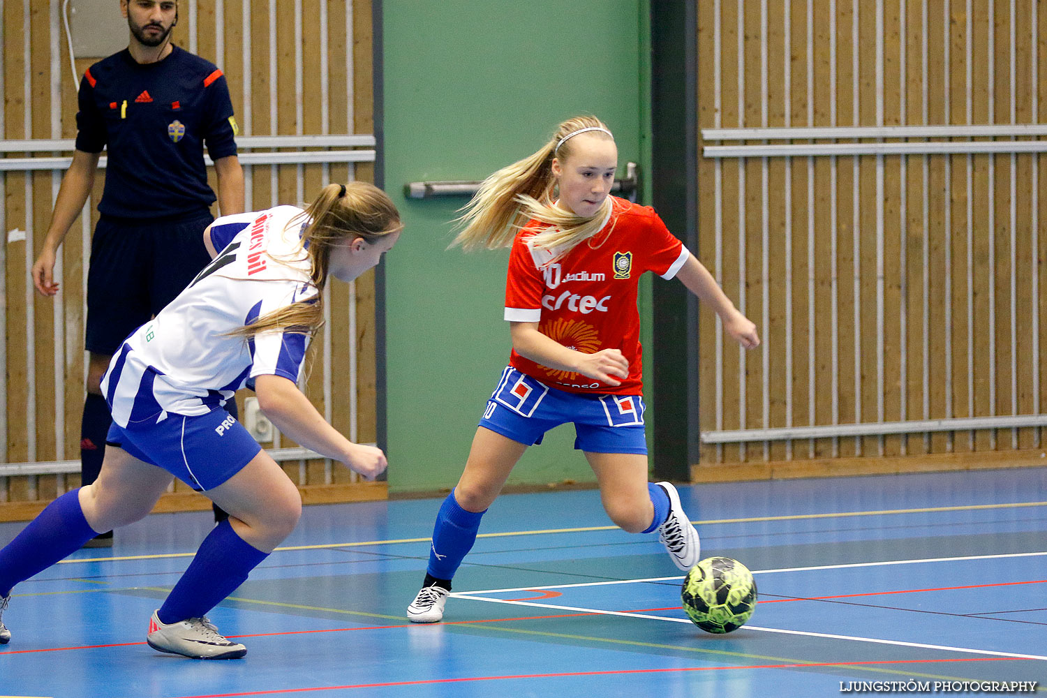 Skövde Futsalcup Damer 1/2-final Habo IF-QBIK,dam,Arena Skövde,Skövde,Sverige,Skövde Futsalcup 2015,Futsal,2015,125775