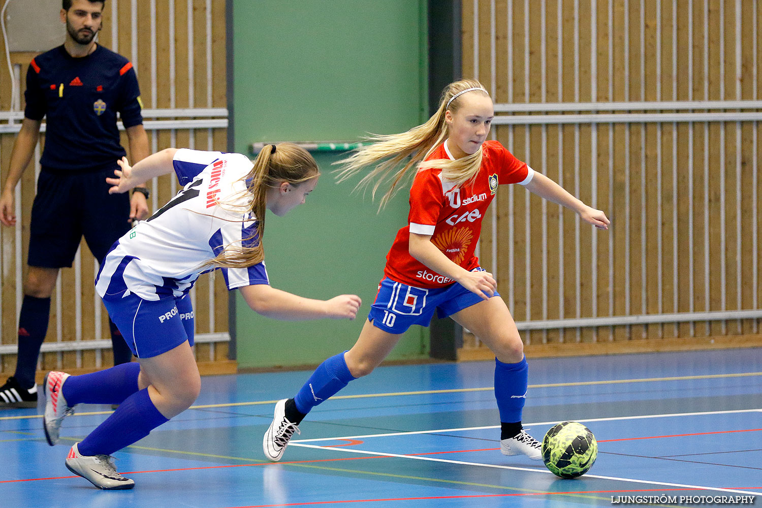 Skövde Futsalcup Damer 1/2-final Habo IF-QBIK,dam,Arena Skövde,Skövde,Sverige,Skövde Futsalcup 2015,Futsal,2015,125776