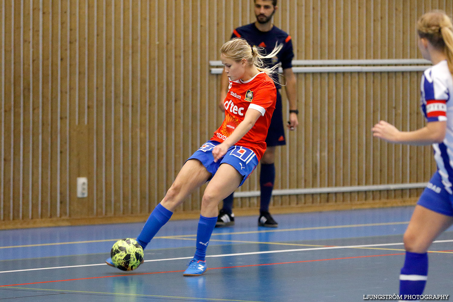 Skövde Futsalcup Damer 1/2-final Habo IF-QBIK,dam,Arena Skövde,Skövde,Sverige,Skövde Futsalcup 2015,Futsal,2015,125789