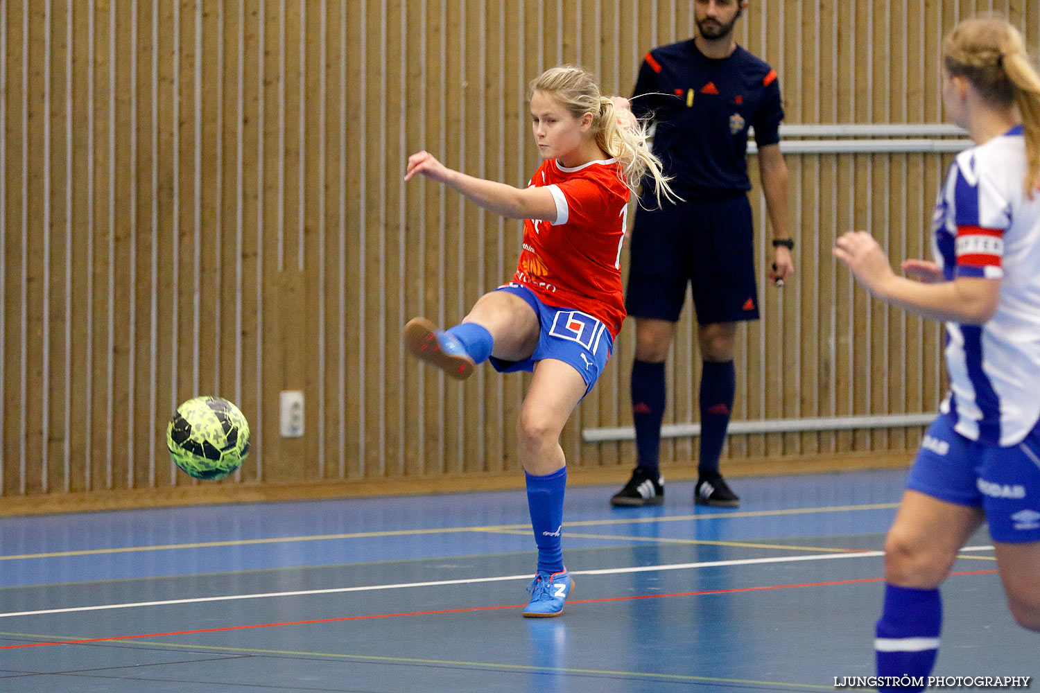 Skövde Futsalcup Damer 1/2-final Habo IF-QBIK,dam,Arena Skövde,Skövde,Sverige,Skövde Futsalcup 2015,Futsal,2015,125790