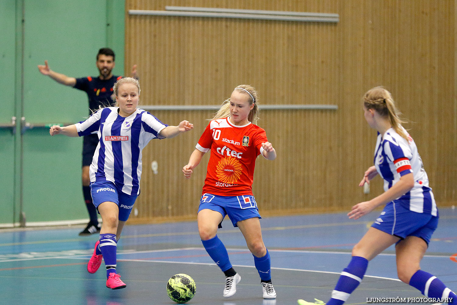 Skövde Futsalcup Damer 1/2-final Habo IF-QBIK,dam,Arena Skövde,Skövde,Sverige,Skövde Futsalcup 2015,Futsal,2015,125813