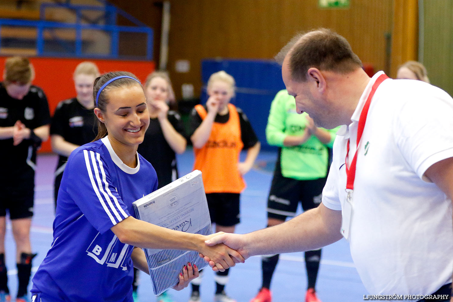 Skövde Futsalcup Damer B-FINAL Vartofta SK-IFK Hallsberg FK,dam,Arena Skövde,Skövde,Sverige,Skövde Futsalcup 2015,Futsal,2015,125899