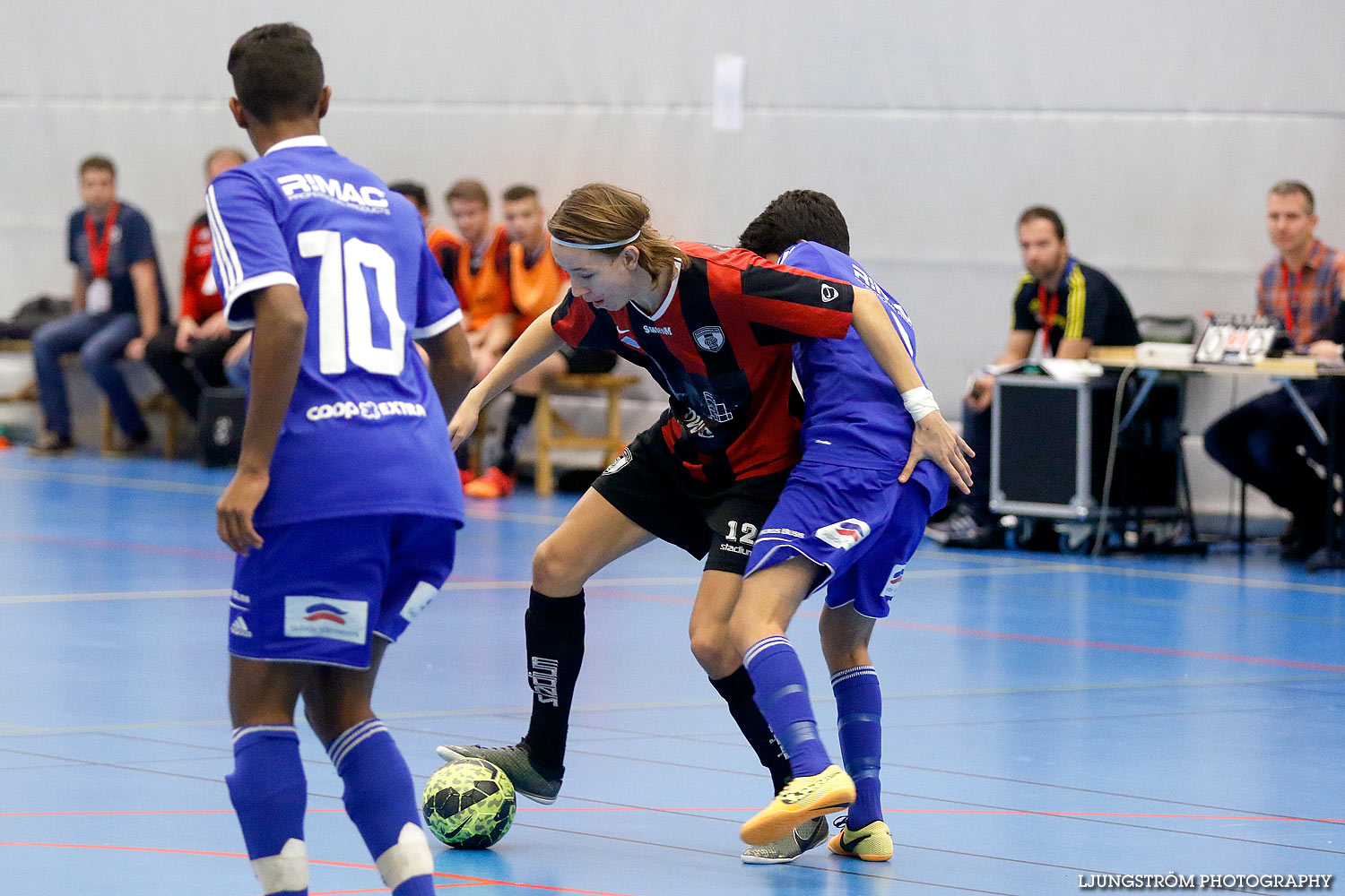 Skövde Futsalcup Herrjuniorer 1/2-final IFK Skövde FK-Falköpings FK,herr,Arena Skövde,Skövde,Sverige,Skövde Futsalcup 2015,Futsal,2015,125980