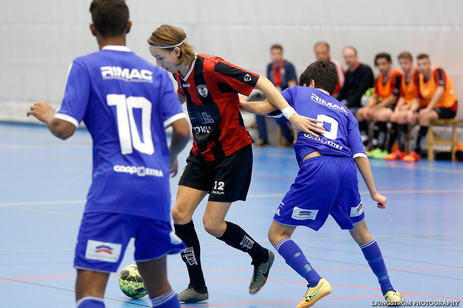 Skövde Futsalcup Herrjuniorer 1/2-final IFK Skövde FK-Falköpings FK,herr,Arena Skövde,Skövde,Sverige,Skövde Futsalcup 2015,Futsal,2015,125983