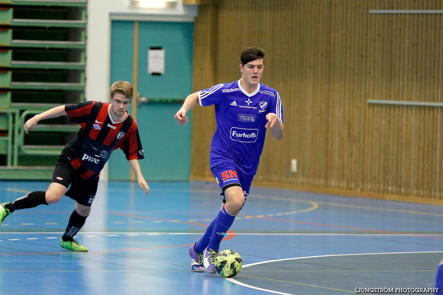 Skövde Futsalcup Herrjuniorer 1/2-final IFK Skövde FK-Falköpings FK,herr,Arena Skövde,Skövde,Sverige,Skövde Futsalcup 2015,Futsal,2015,126002