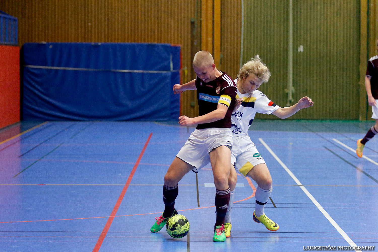 Skövde Futsalcup Herrjuniorer B-FINAL Näsets SK Vit-MD FF Köping,herr,Arena Skövde,Skövde,Sverige,Skövde Futsalcup 2015,Futsal,2015,126020