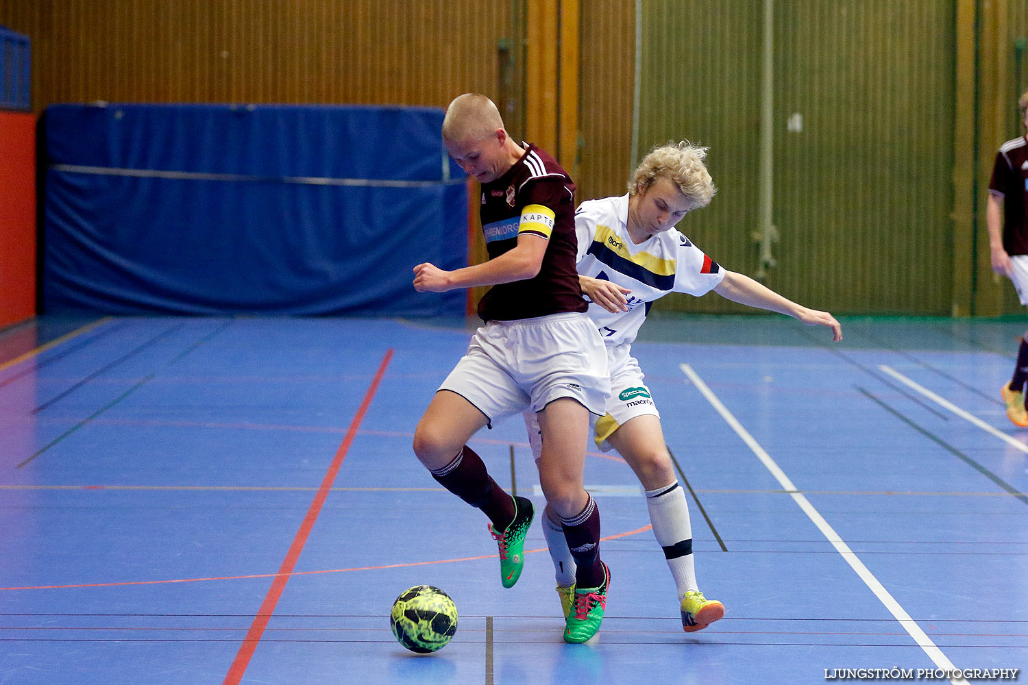Skövde Futsalcup Herrjuniorer B-FINAL Näsets SK Vit-MD FF Köping,herr,Arena Skövde,Skövde,Sverige,Skövde Futsalcup 2015,Futsal,2015,126021