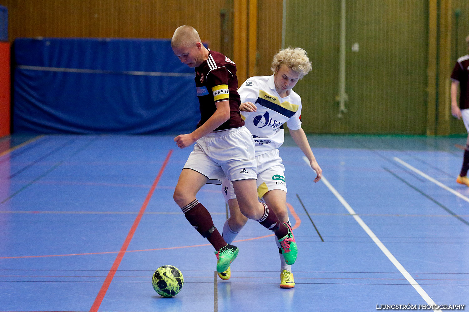 Skövde Futsalcup Herrjuniorer B-FINAL Näsets SK Vit-MD FF Köping,herr,Arena Skövde,Skövde,Sverige,Skövde Futsalcup 2015,Futsal,2015,126022