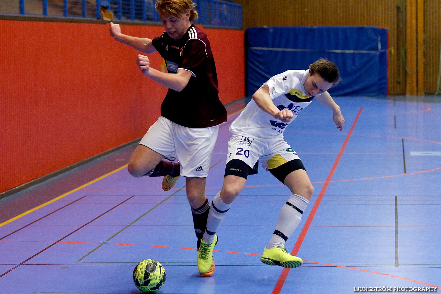 Skövde Futsalcup Herrjuniorer B-FINAL Näsets SK Vit-MD FF Köping,herr,Arena Skövde,Skövde,Sverige,Skövde Futsalcup 2015,Futsal,2015,126029