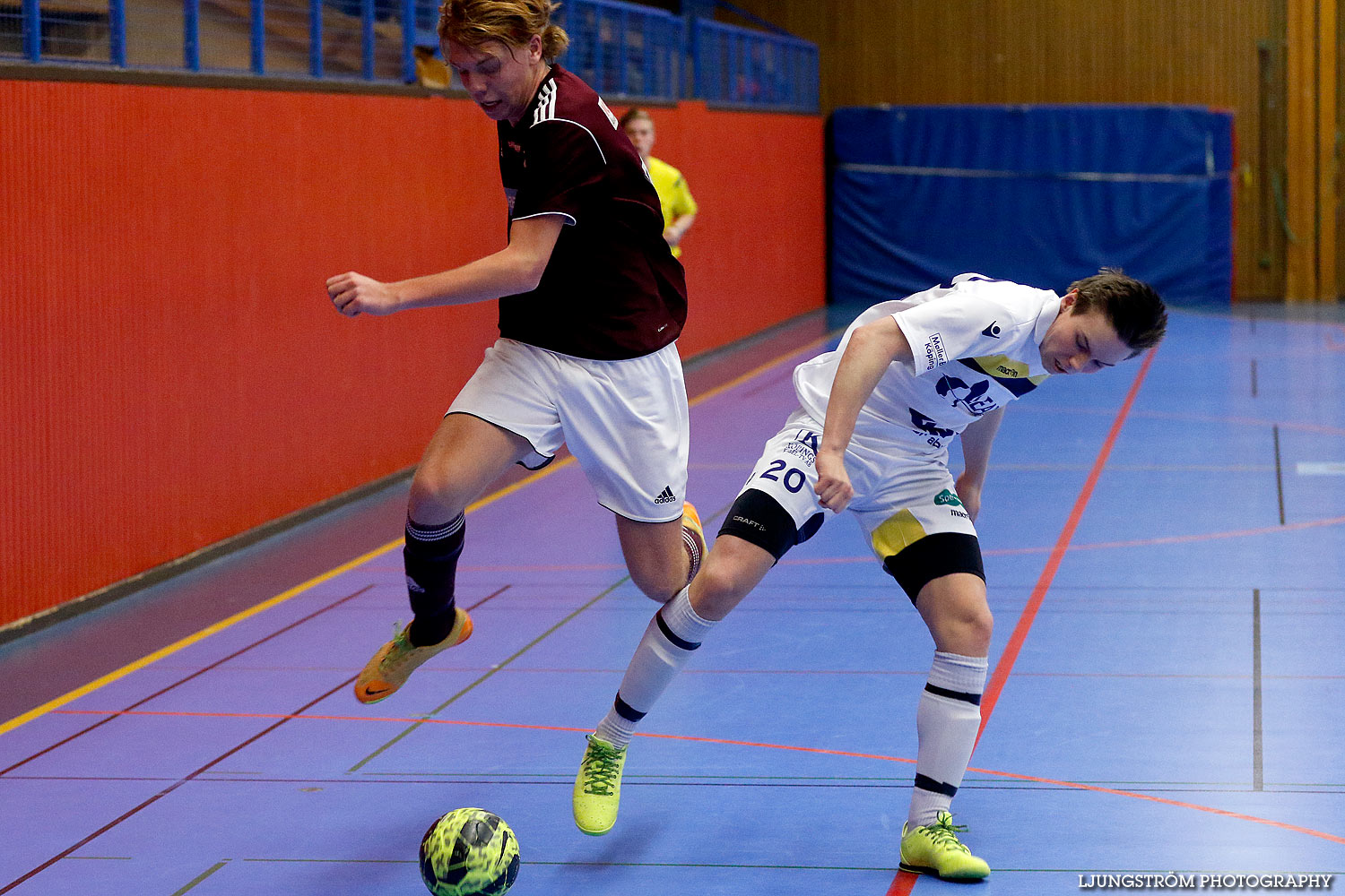 Skövde Futsalcup Herrjuniorer B-FINAL Näsets SK Vit-MD FF Köping,herr,Arena Skövde,Skövde,Sverige,Skövde Futsalcup 2015,Futsal,2015,126030