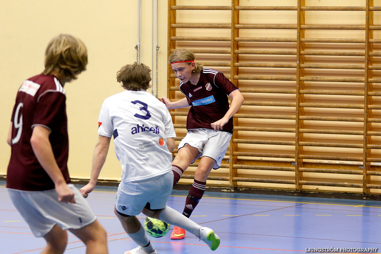 Skövde Futsalcup Herrjuniorer B-FINAL Näsets SK Vit-MD FF Köping,herr,Arena Skövde,Skövde,Sverige,Skövde Futsalcup 2015,Futsal,2015,126032